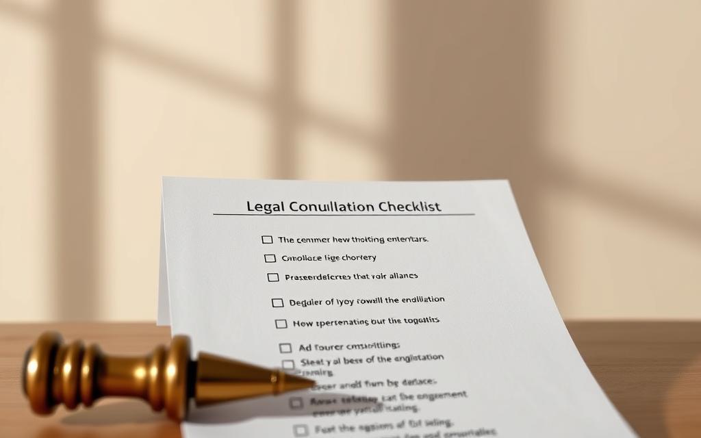 A Well-Organized Legal Consultation Checklist Against A Softly-Lit Backdrop, With A Professional Yet Approachable Aesthetic. The Checklist Items Are Neatly Presented On High-Quality Paper, Using A Clean, Minimalist Design. The Lighting Is Warm And Natural, Creating A Calming, Authoritative Atmosphere. The Scene Is Framed From A Slightly Elevated Angle, Giving A Sense Of Structure And Organization. The Overall Impression Is One Of Thorough Preparation, Attention To Detail, And A Commitment To Providing Comprehensive Legal Guidance. A Well-Organized Legal Consultation Checklist Against A Softly-Lit Backdrop, With A Professional Yet Approachable Aesthetic. The Checklist Items Are Neatly Presented On High-Quality Paper, Using A Clean, Minimalist Design. The Lighting Is Warm And Natural, Creating A Calming, Authoritative Atmosphere. The Scene Is Framed From A Slightly Elevated Angle, Giving A Sense Of Structure And Organization. The Overall Impression Is One Of Thorough Preparation, Attention To Detail, And A Commitment To Providing Comprehensive Legal Guidance.