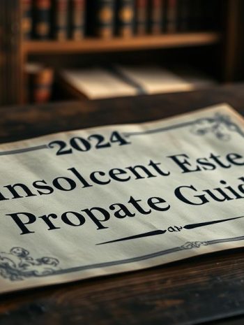 How To Settle An Insolvent Estate