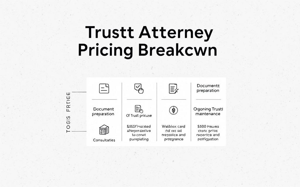 Trust Attorney Pricing Breakdown