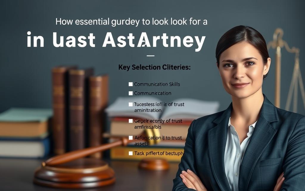 Trust Attorney Selection Criteria